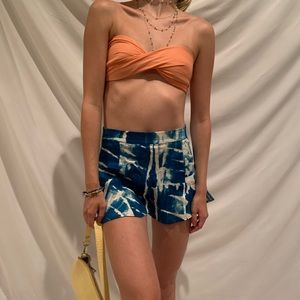 Tie dye shorts